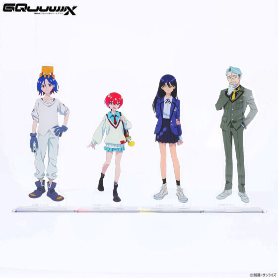 242327 Pbandai 預訂 2026/2月 機動戦士Gundam GQuuuuuuX ビッグアクリルスタンド（全4種）大size