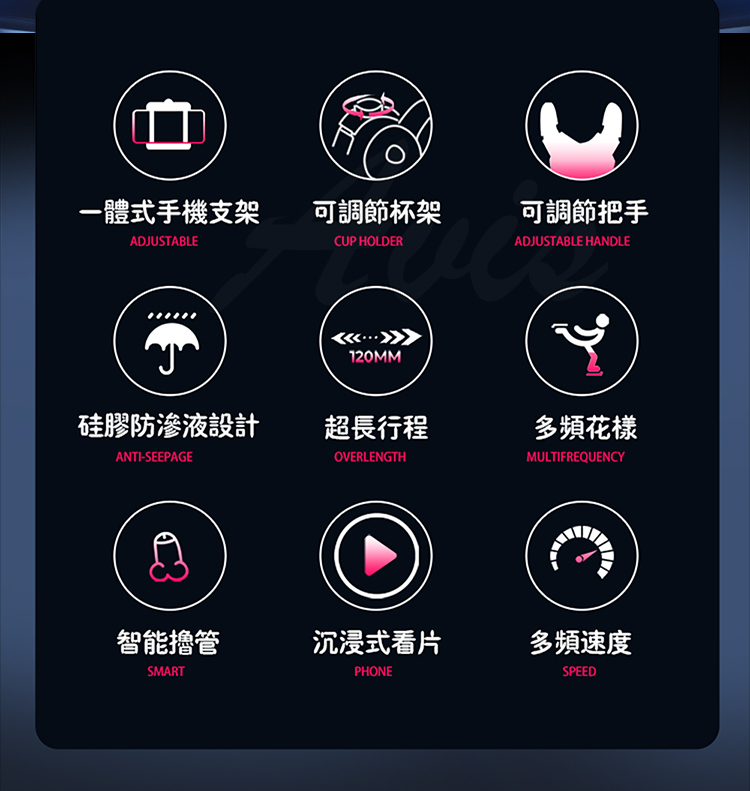 百變金剛｜活塞電動｜伸縮自慰飛機杯