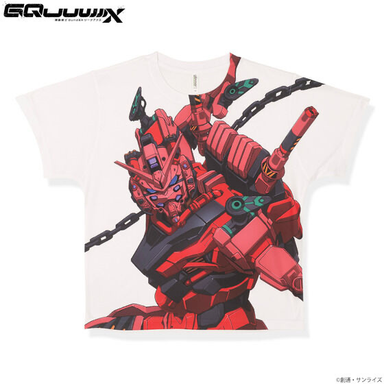 242492 Pbandai 預訂 2026/1月 機動戦士Gundam GQuuuuuuX フルパネルTシャツ 赤いガンダム