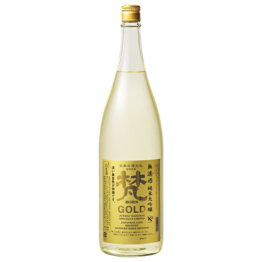 【加藤吉平商店】【梵】【Gold】【無濾過純米大吟釀清酒】【福井】