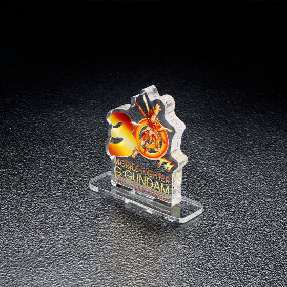 233451 Pbandai 預訂 2025/9月 アクリルロゴディスプレイEX 機動武闘伝Gガンダム 30周年記念ロゴ