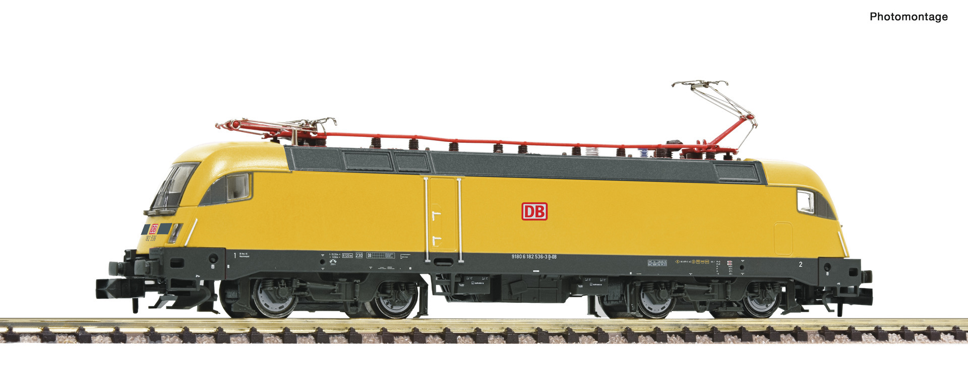 Fleischmann 7570026 N規 182 536-3, DB Netz 數位音效電車
