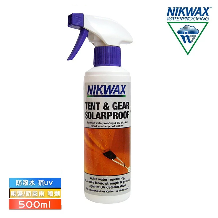 【NIKWAX】 噴式抗UV撥水劑 3A2 《500ml》 / 露營裝備保養、背包防水噴霧、帳篷保養