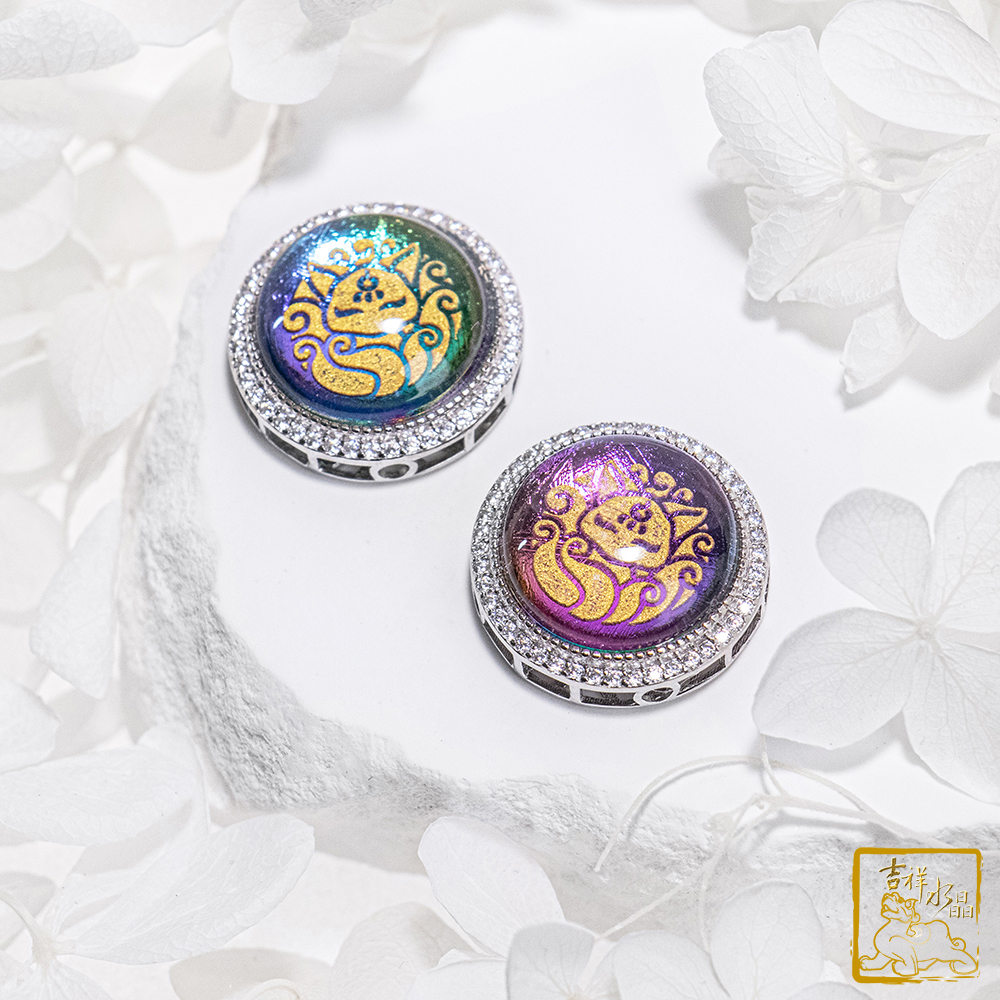 鎳鐵隕石-天鐵隕石九尾狐仙 單珠 / 雙色可挑