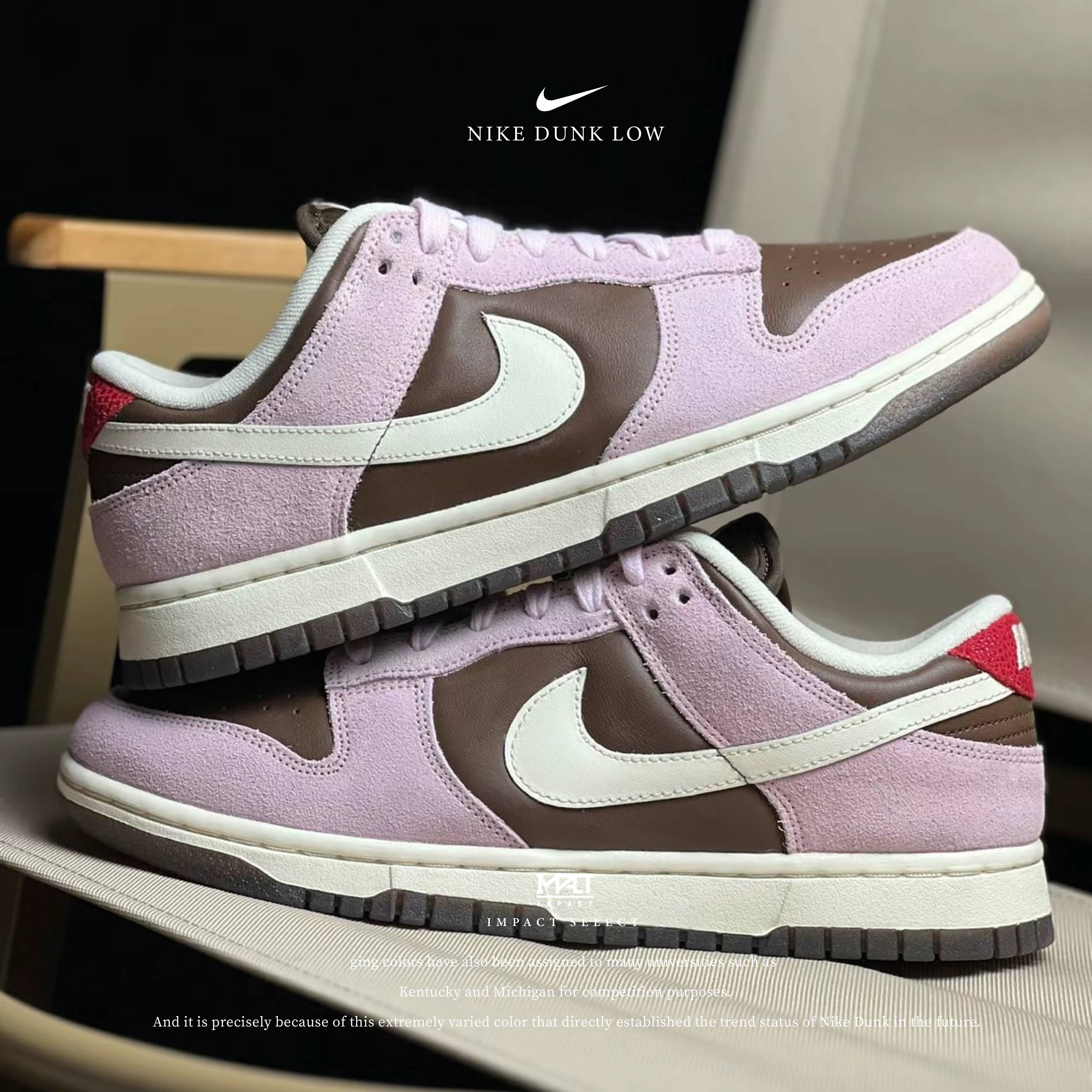 Nike WMNS Dunk Low 粉紅棕 草莓巧克力 麂皮 HM0987-200