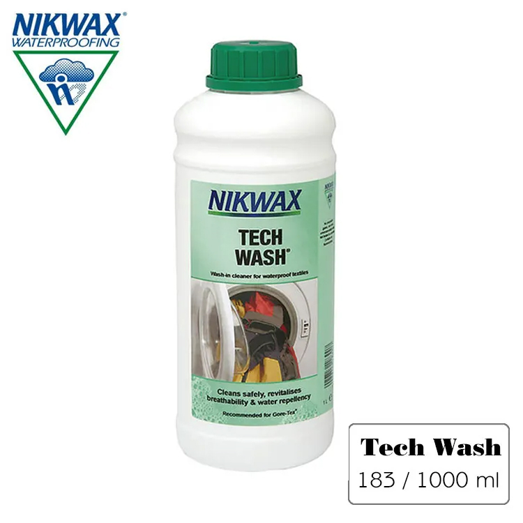 【NIKWAX】 防水布料清洗劑 183 《1L》/ GTX推薦清洗劑 (補充瓶、家庭號)