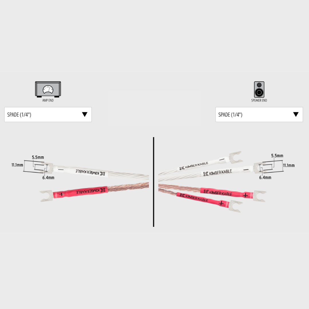 Kimber Kable Ascent 8TC 喇叭線 - Bi-Wire 版