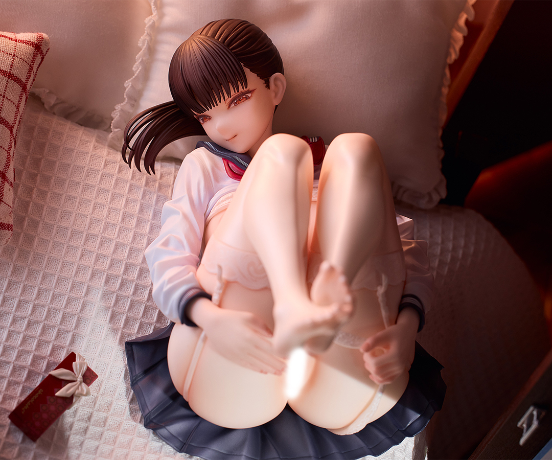Aug  native Pink・Cat Mogurabo Daiki Kase Original Illustration Sister's Choco Friend 1/6 Complete Figure Pre-order