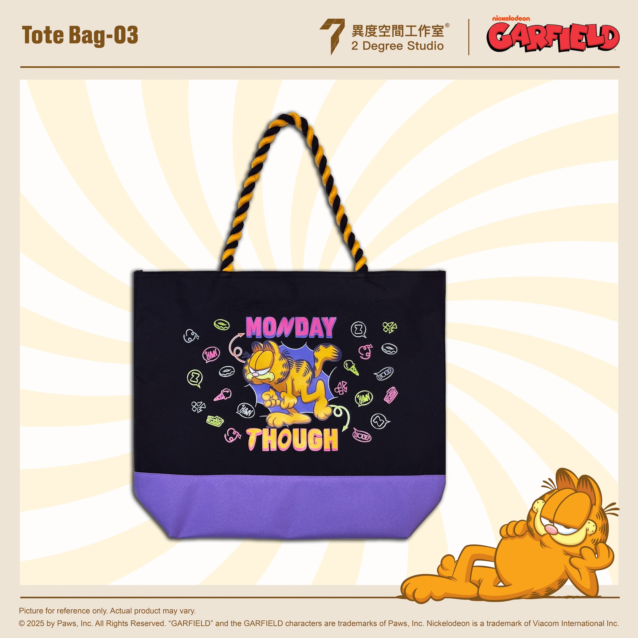 加菲貓 手提袋 GF-Tote Bag-03