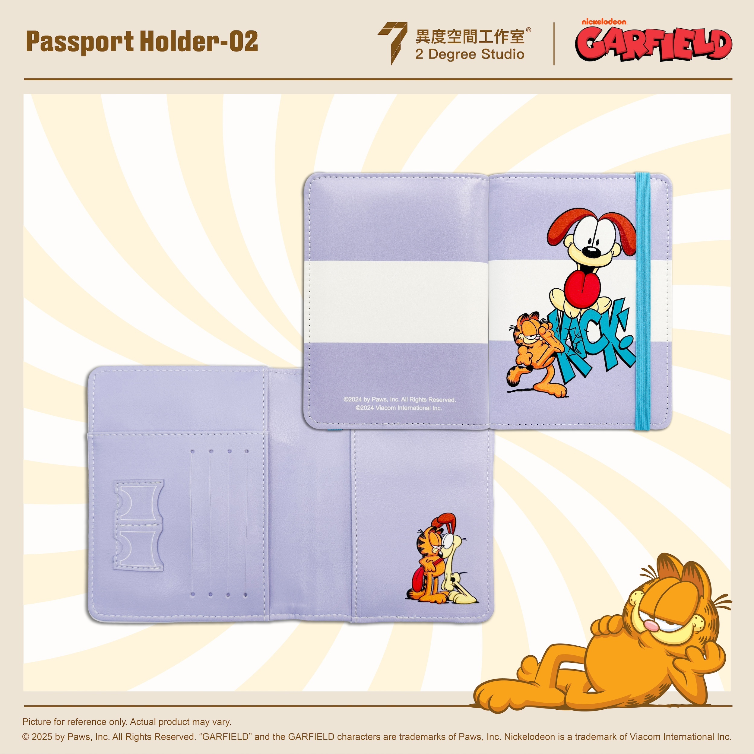 加菲貓 護照套 GF-Passport Holder-02