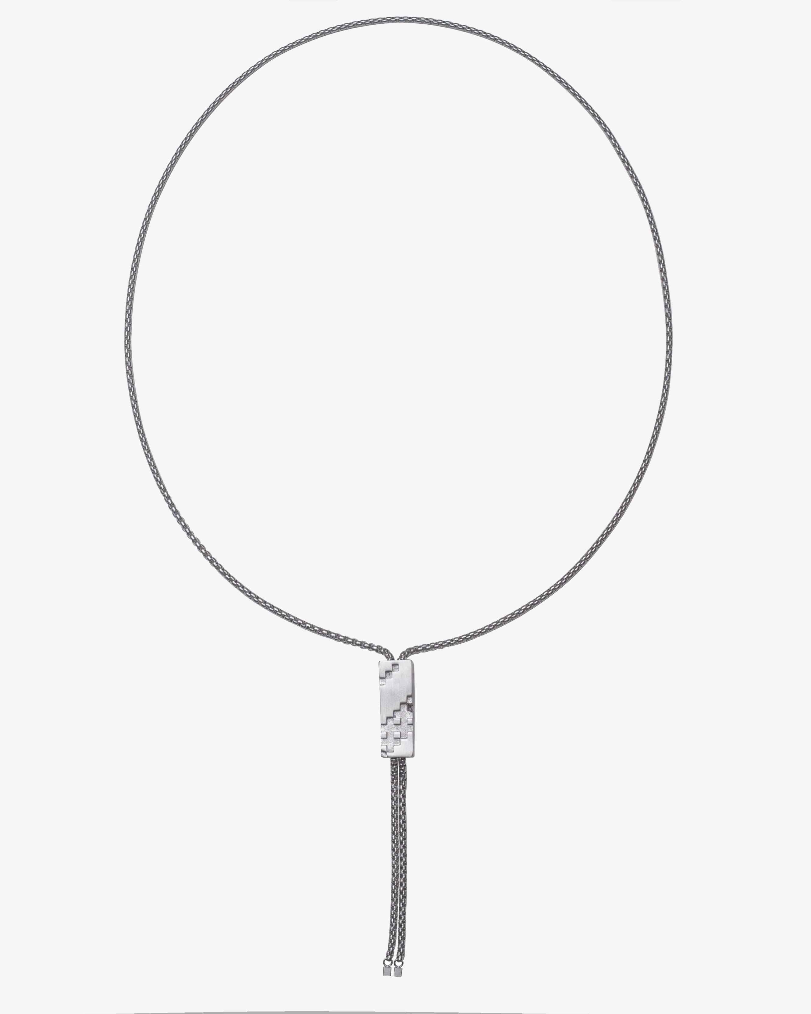 RECOVERY 原律矩譜保羅領帶 霧銀色