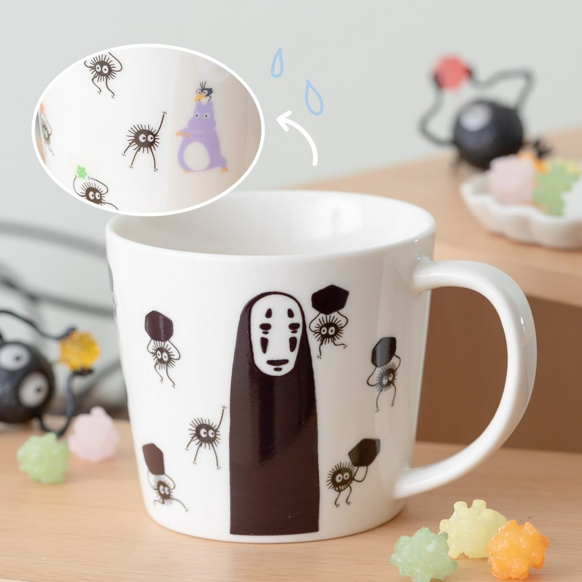 神隱馬克杯 神隱少女 無臉男和媒媒蟲