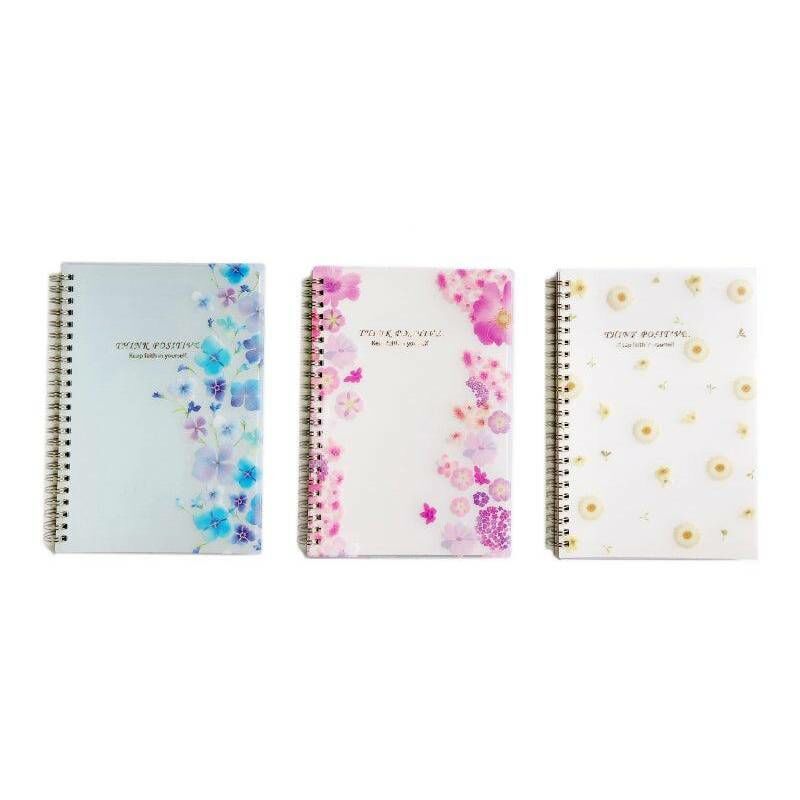 A5線圈筆記本/花卉 50張