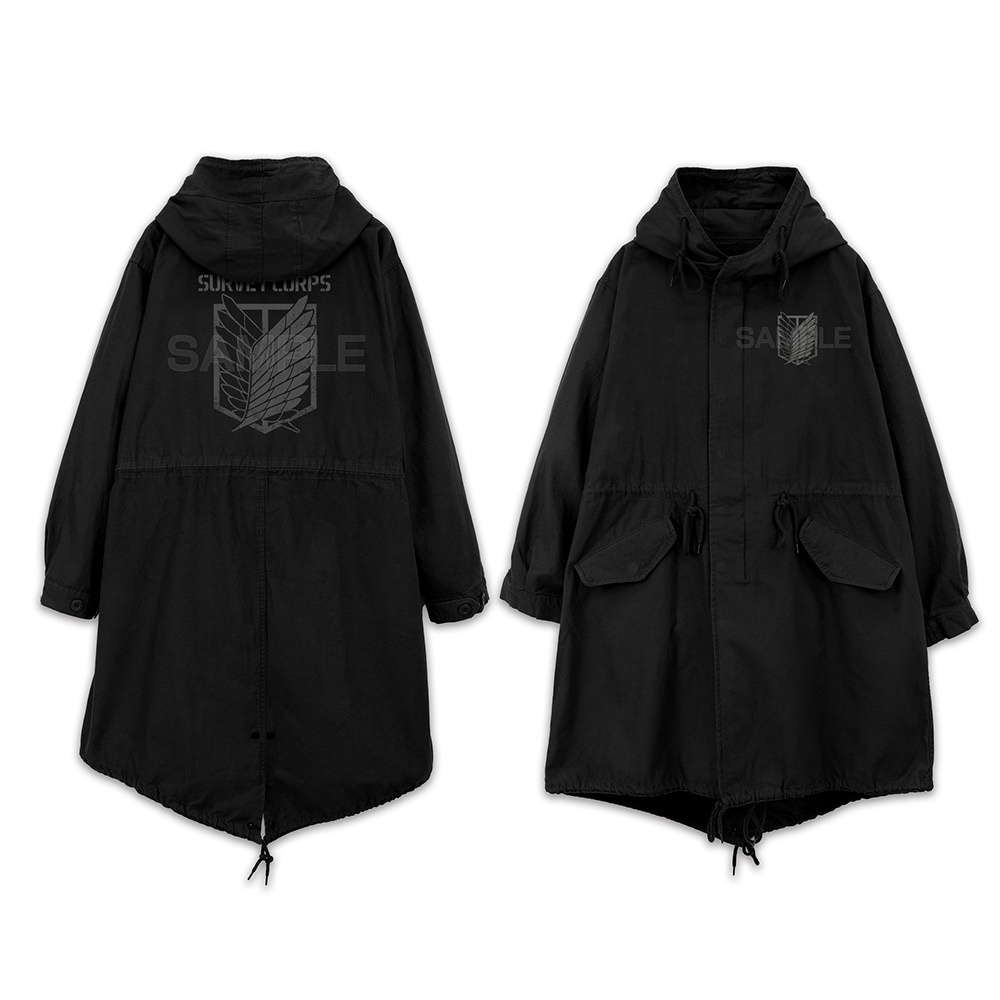 Cospa 0217 調査兵団 M-51ジャケット Ver.2.0 [進撃の巨人] BLACK