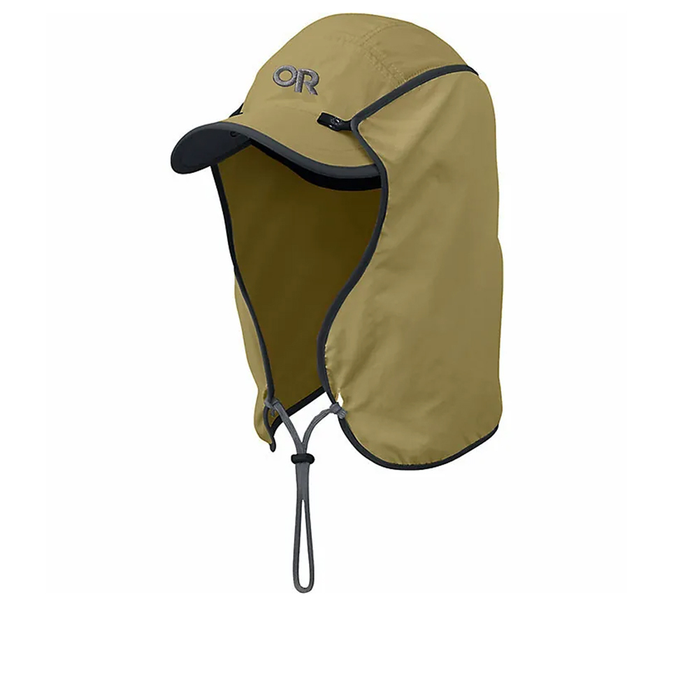 【OUTDOOR RESEARCH®】Sun Runner Cap 鴨舌護頸跑步帽 -OR300299-1948-卡其綠