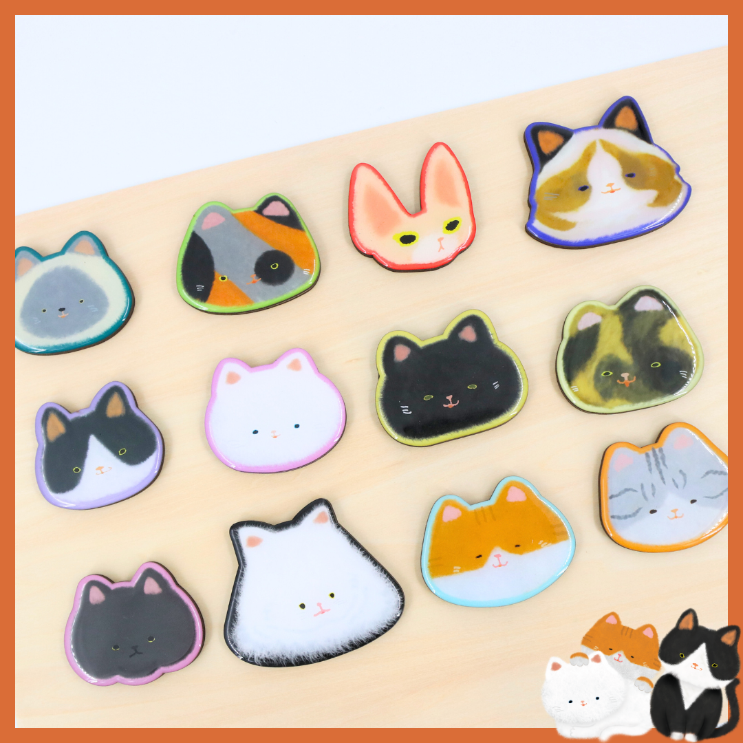 Pet Series -  Cat Magnets