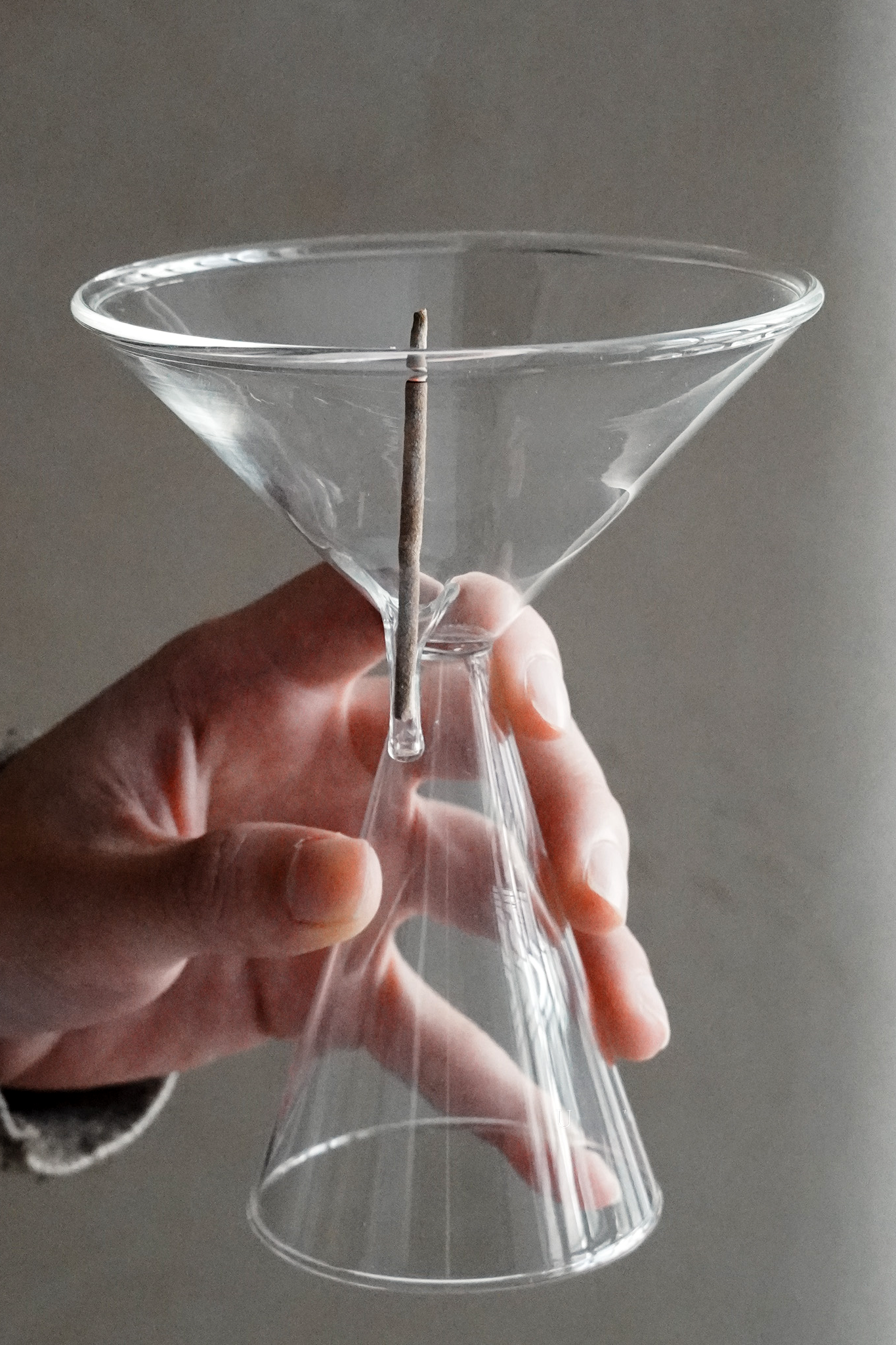 玻璃沙漏線香座