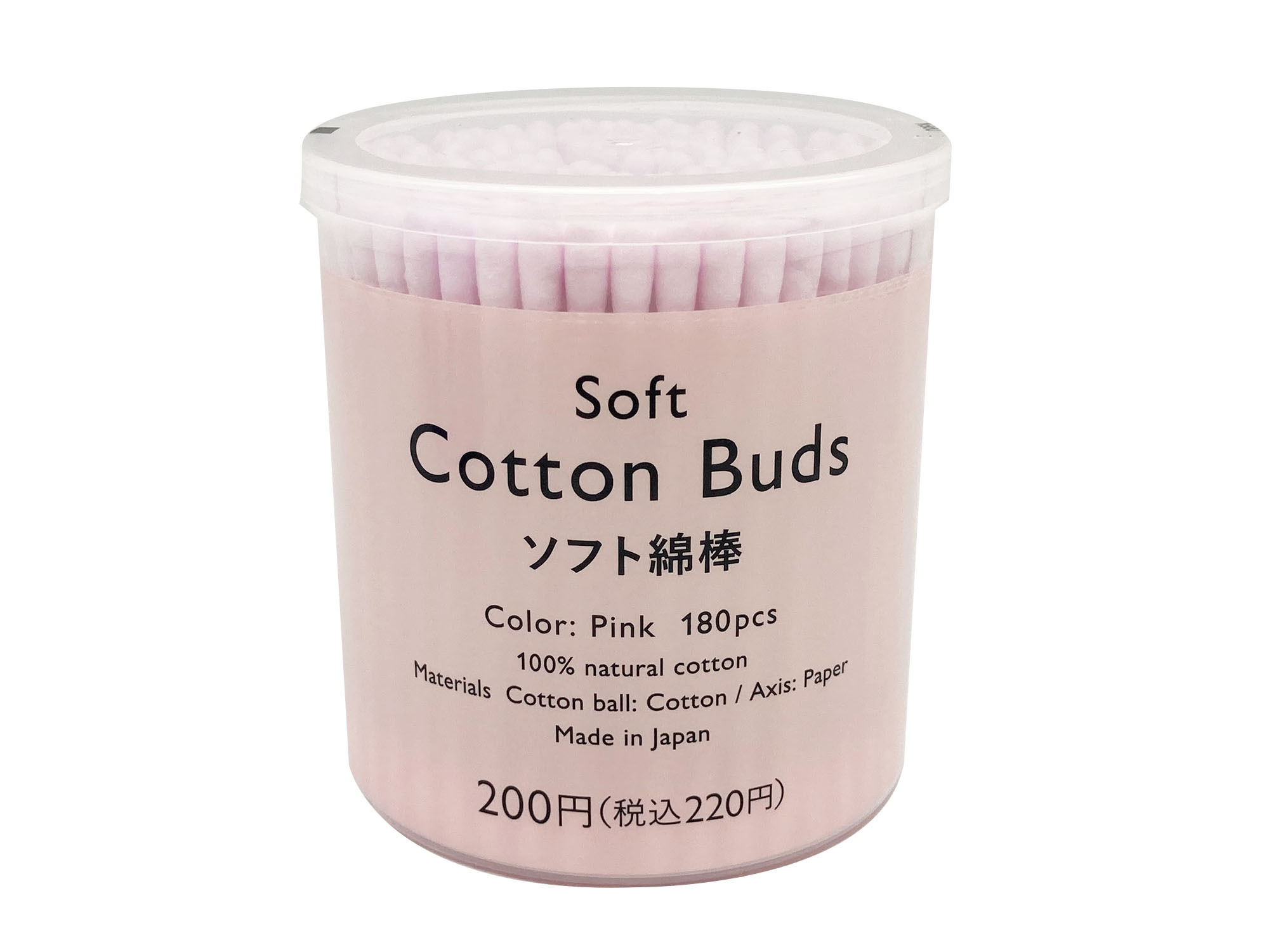 TP 軟式棉花棒/粉 180入