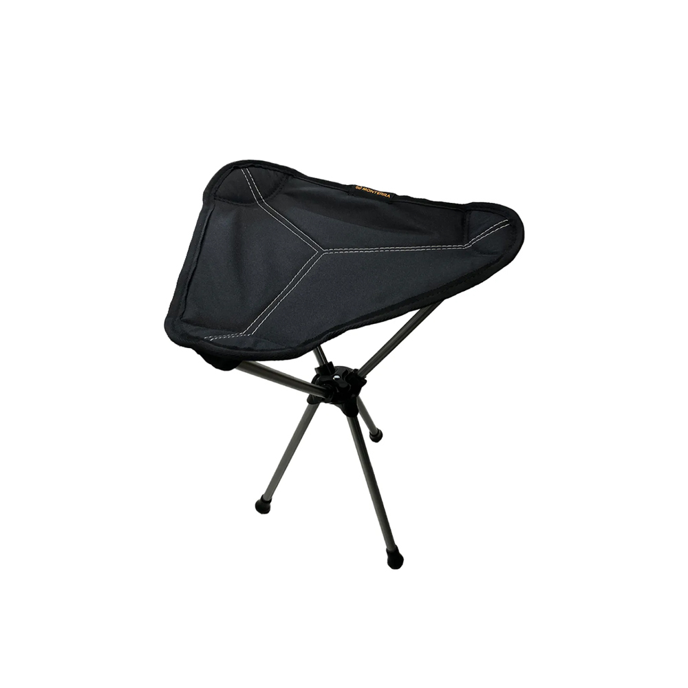 【Monterra】Saddle Alpha 輕量鞍型折疊椅 / 黑色、橄欖綠