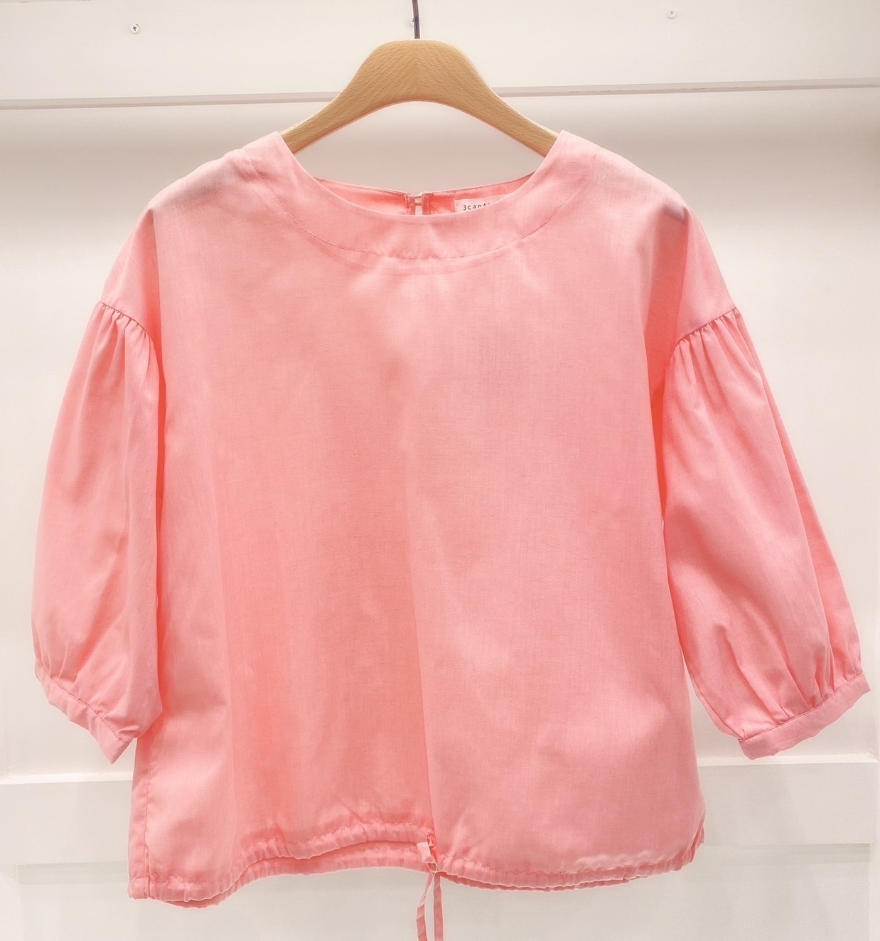 下縮口五分袖衣