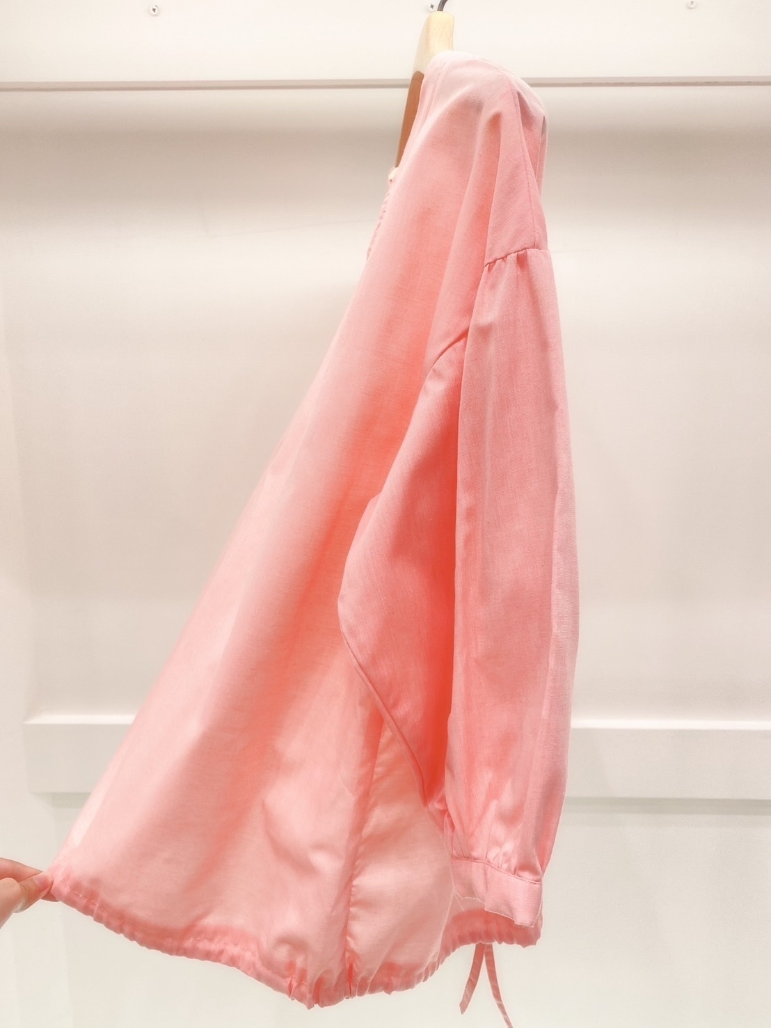 下縮口五分袖衣