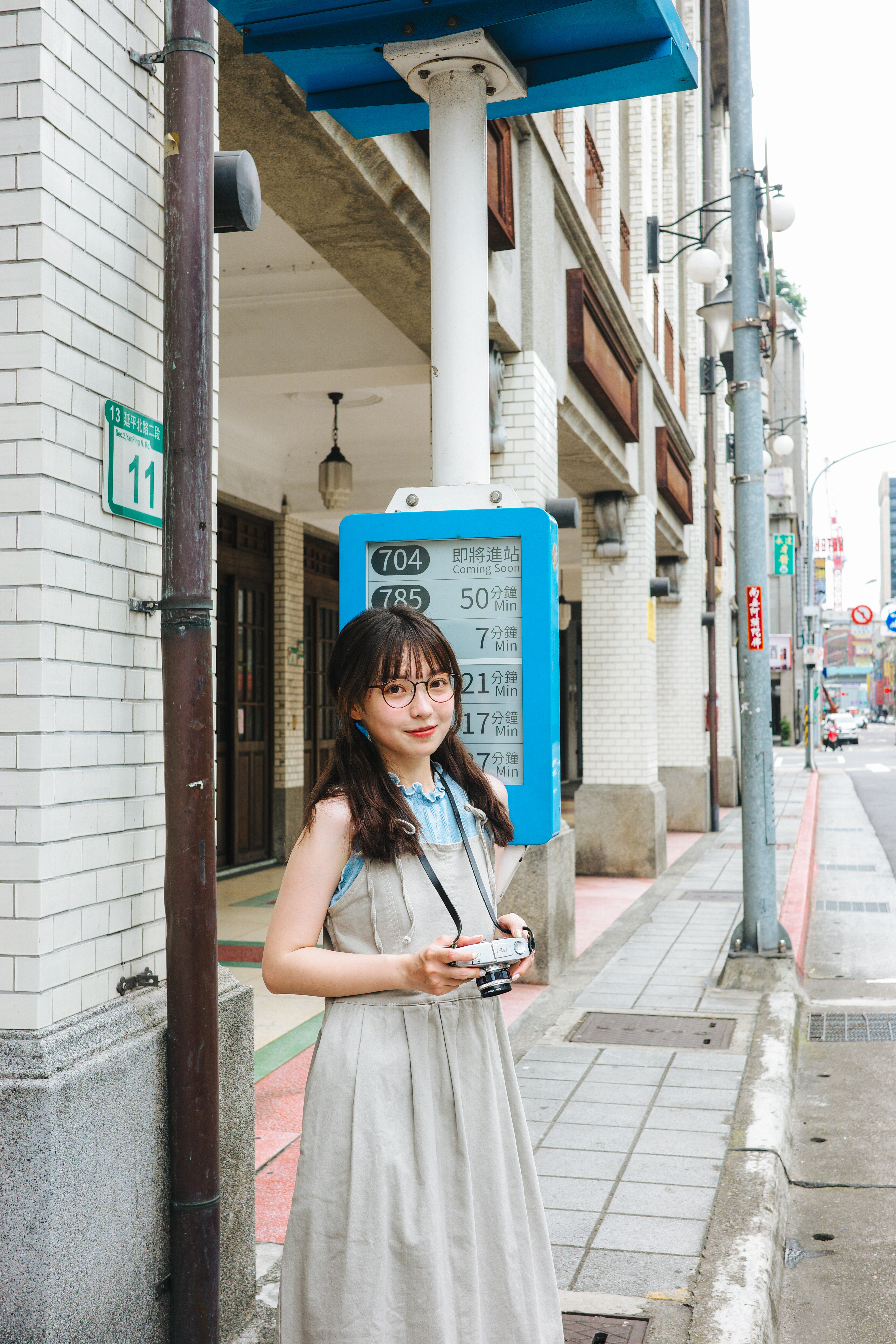 三色 / 雙肩帶蝴蝶結連身裙 / Double Ribbon Straps Dress