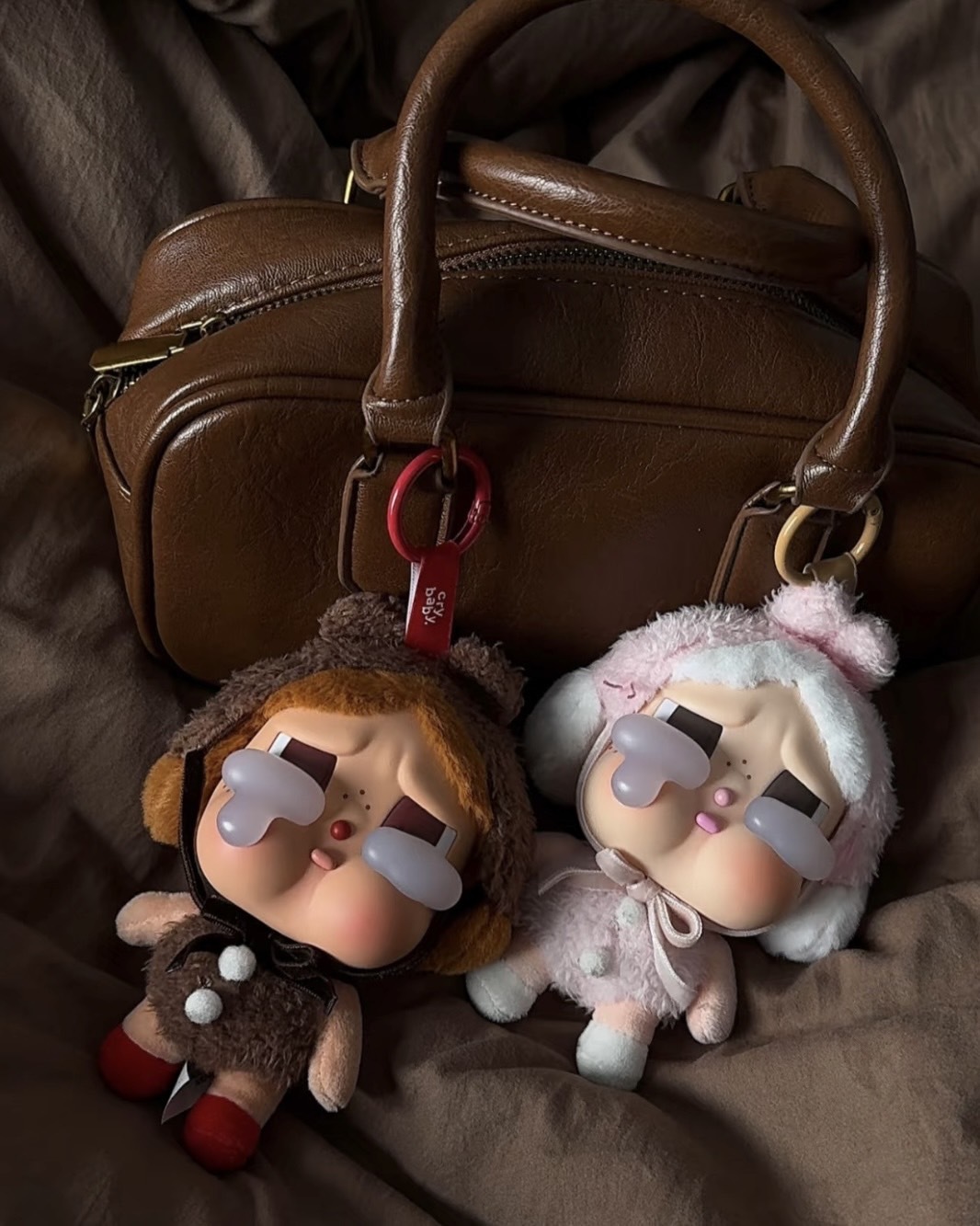 POP MART 泡泡瑪特 CRYBABY 眼淚工廠系列 搪膠臉毛絨 盲盒 單盒 一中盒