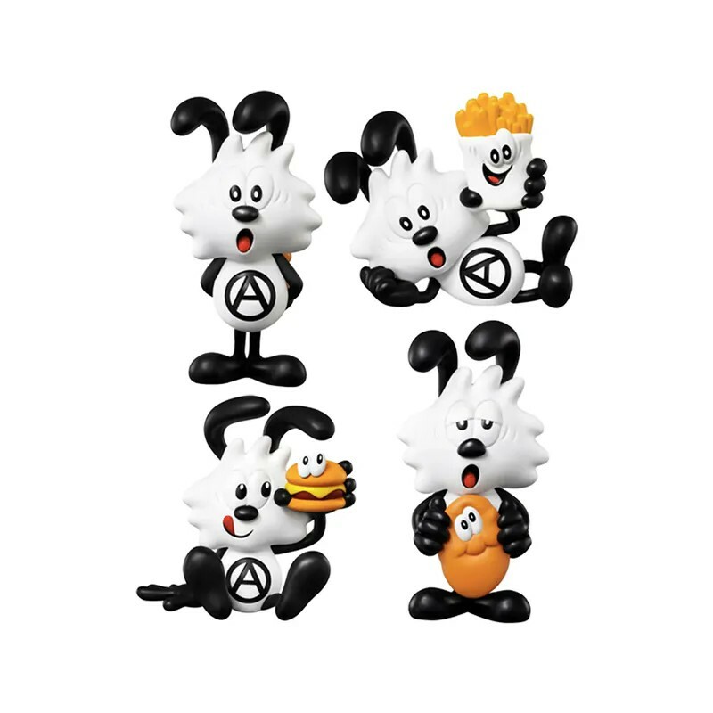 Verdy x Mcdonald's 香港限定 麥當勞聯名 4入公仔套裝