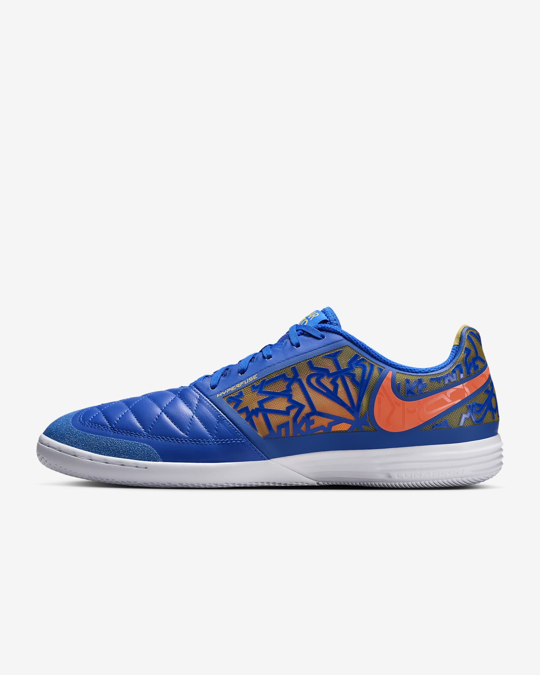 NIKE LUNAR GATO II IC  寶藍色  室內/街場足球鞋