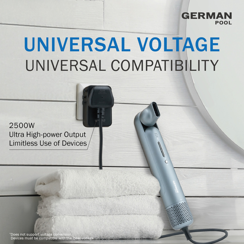 UNIVERSAL VOLTAGE UNIVERSAL COMPATIBILITY