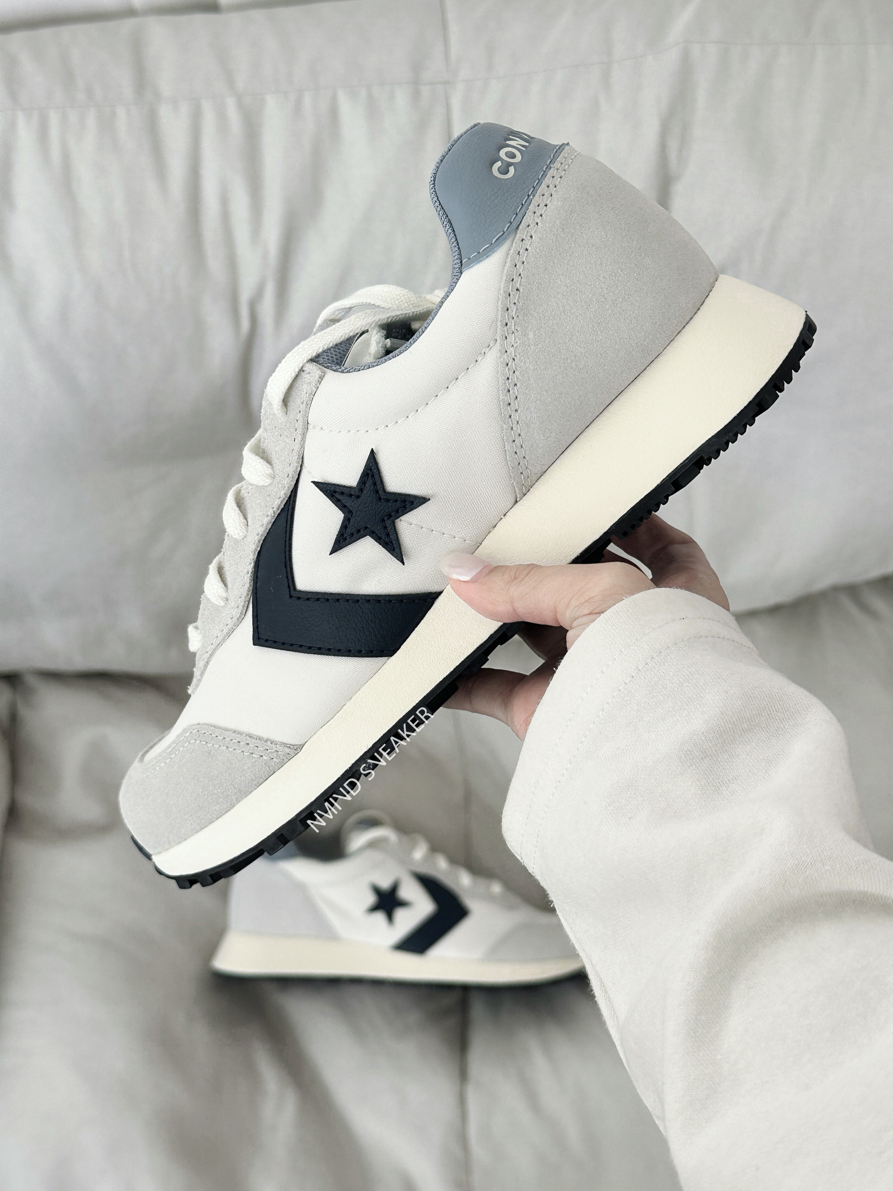 Converse Omega Trainer 灰藍麂皮💙