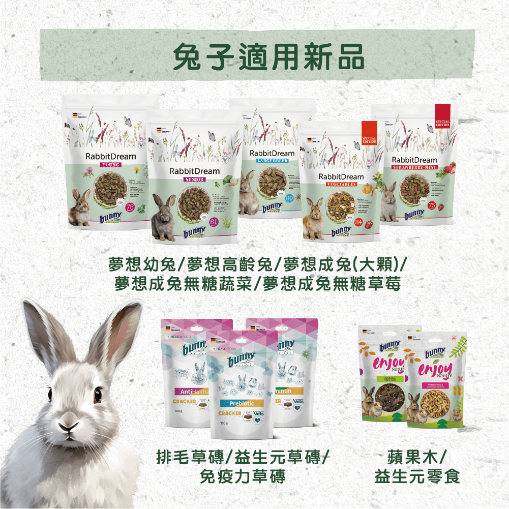 德國邦尼®2025新品上市-兔子適用新品