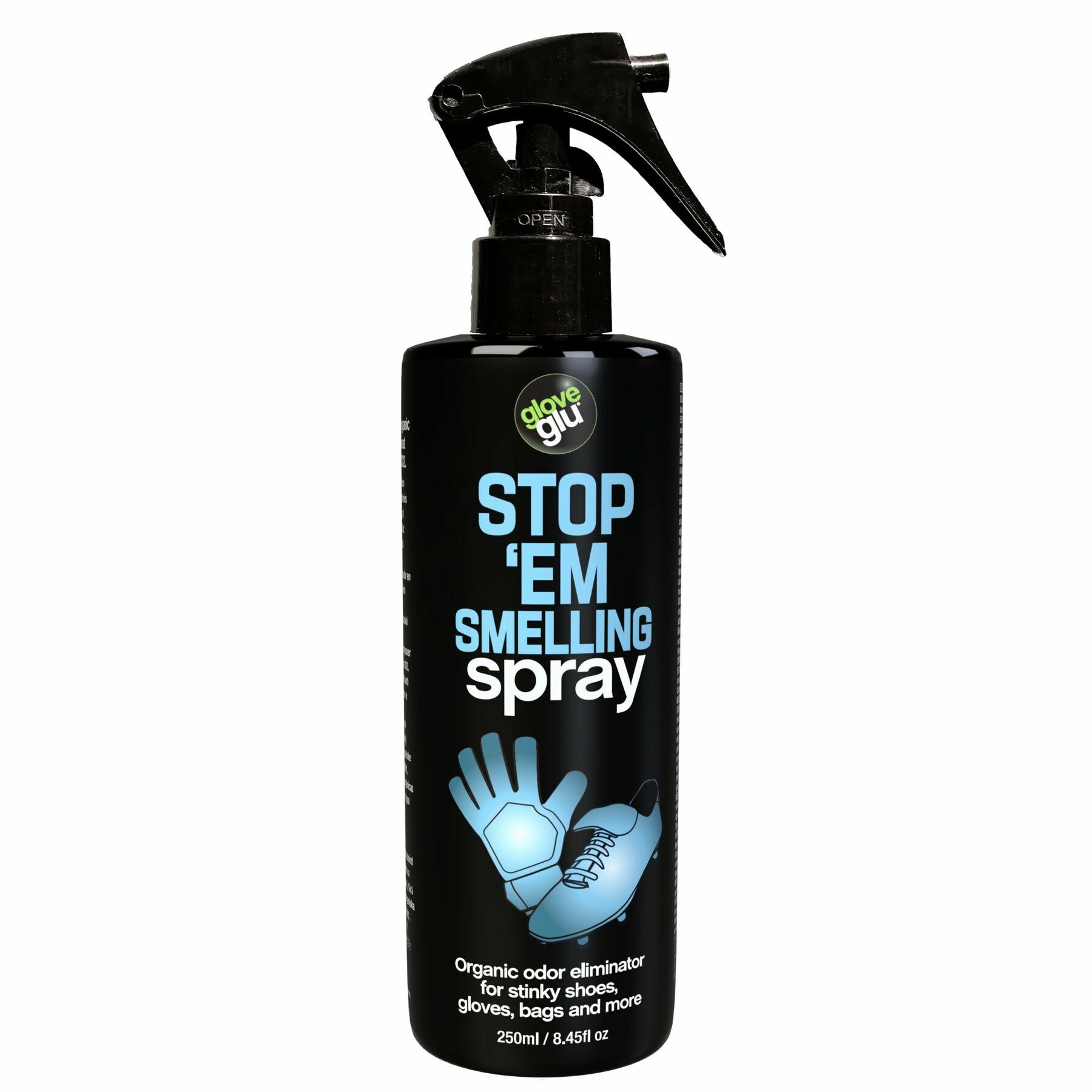 GLOVEGLU  STOP 'EM SMELLING SPEA 手套護理清潔水 鞋類手套除臭劑 250ML