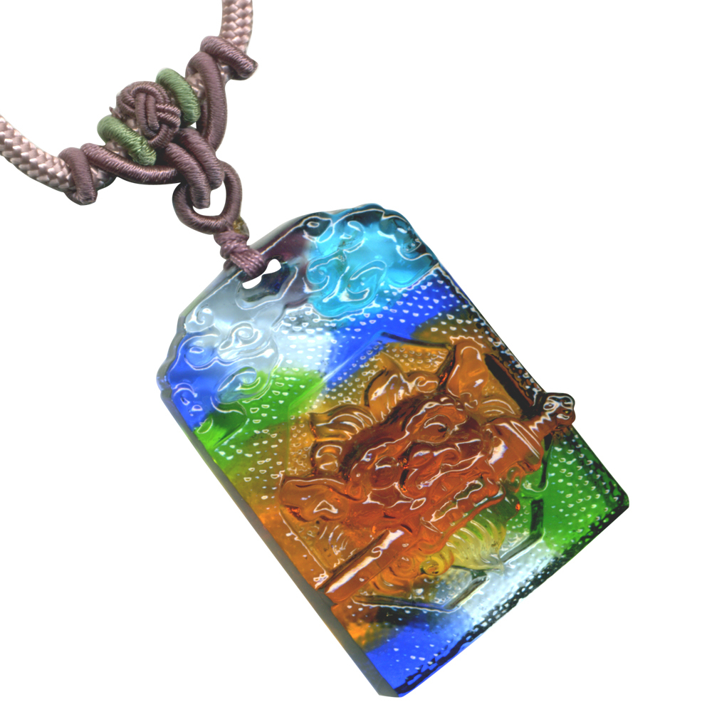 咬劍獅頭項鍊 威猛護身招財辟邪