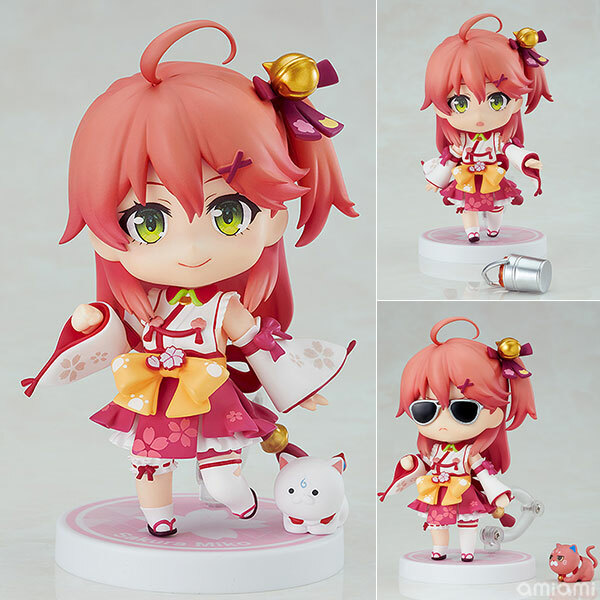 Good Smile Company 1722 黏土人 櫻巫女 [Exclusive Sale] Nendoroid Hololive Production Sakura Miko FIGURE