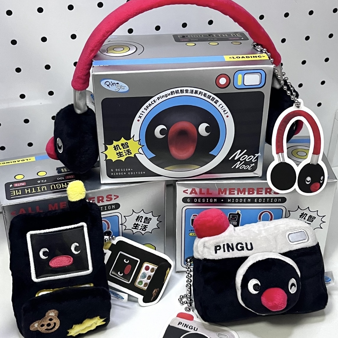 正版授權 企鵝家族 PINGU 機智生活系列 盲盒 公仔 單盒 / 預購