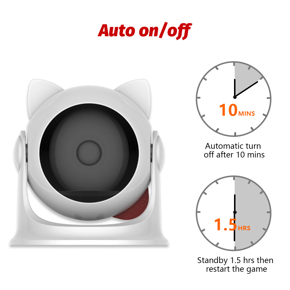 Bentopal LED智能激光玩具球 (付吸盤)