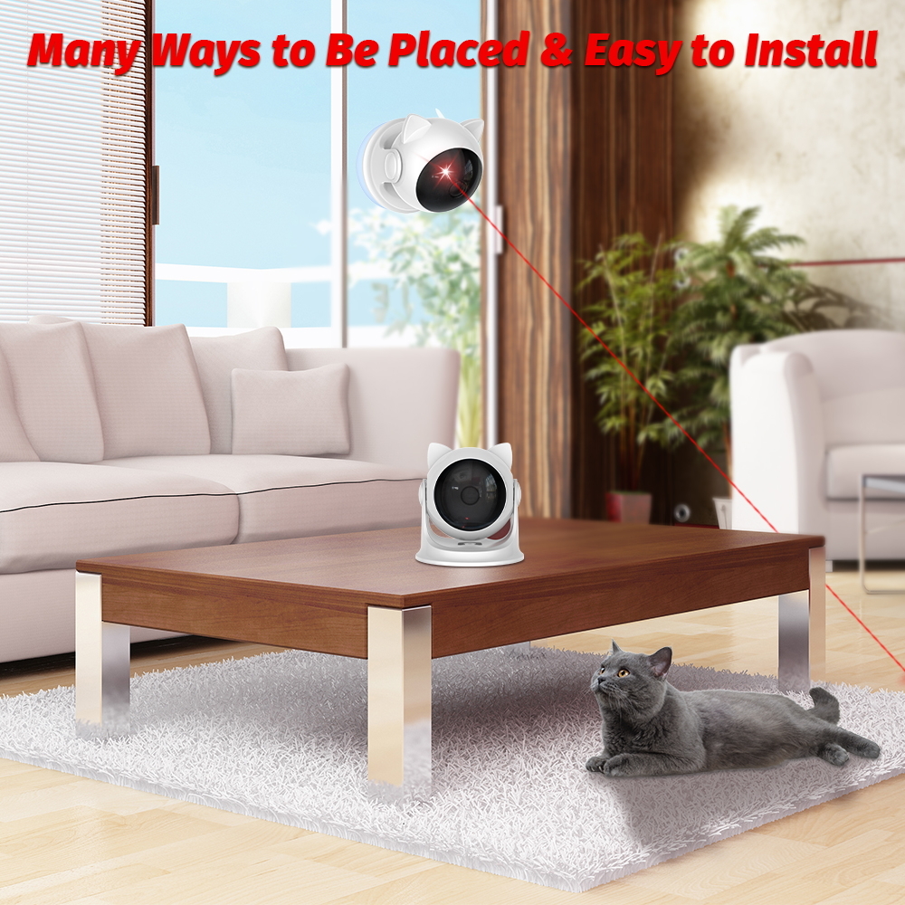 Bentopal LED智能激光玩具球 (付吸盤)