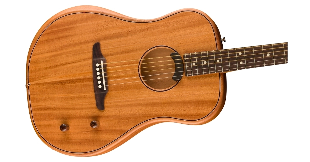 Fender Fender Highway Series Dreadnought 桃花心木全腔心琴身 電木吉他 Fishman Fluence Acoustic拾音器系統 附Fender原廠琴袋 第 6 張圖片｜三峽吉他 / Bass