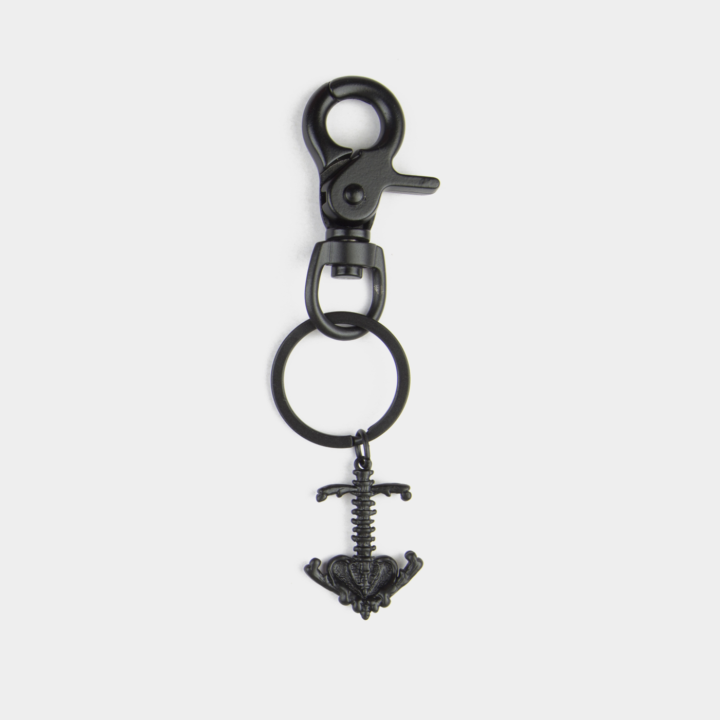 RECOVERY 人骨海錨鑰匙圈,霧黑