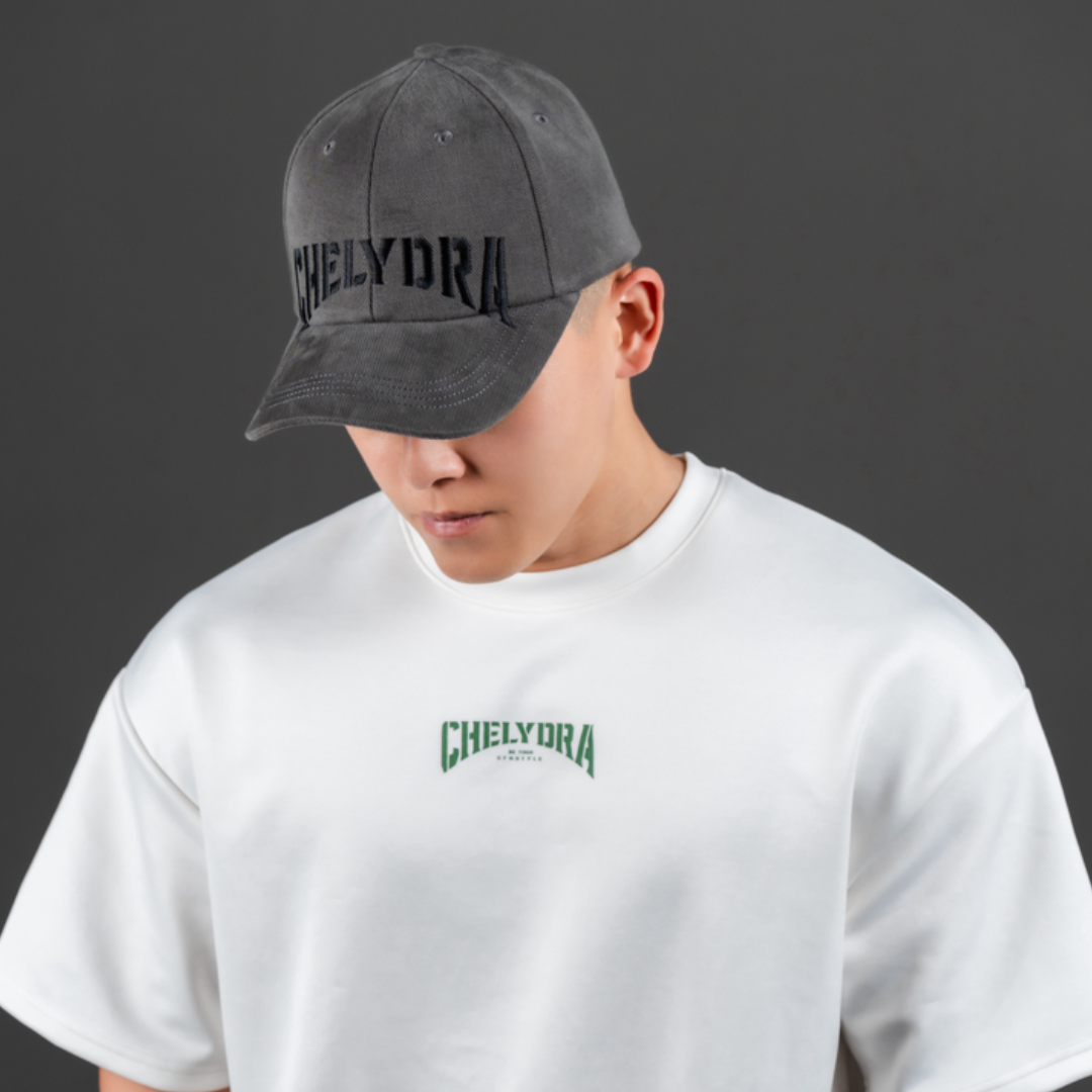 Arch Logo Vintage Cap - Sand Beige