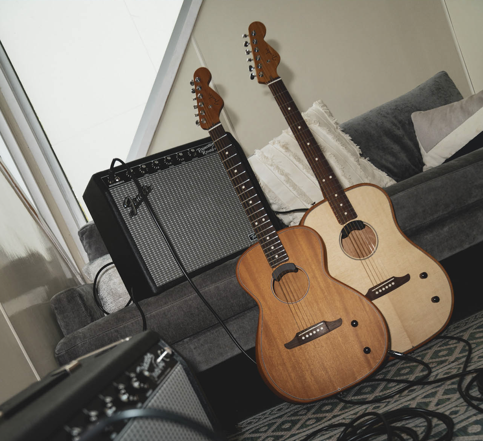 Fender Highway Series Dreadnought 桃花心木全腔心琴身 電木吉他 Fishman Fluence Acoustic拾音器系統 附Fender原廠琴袋