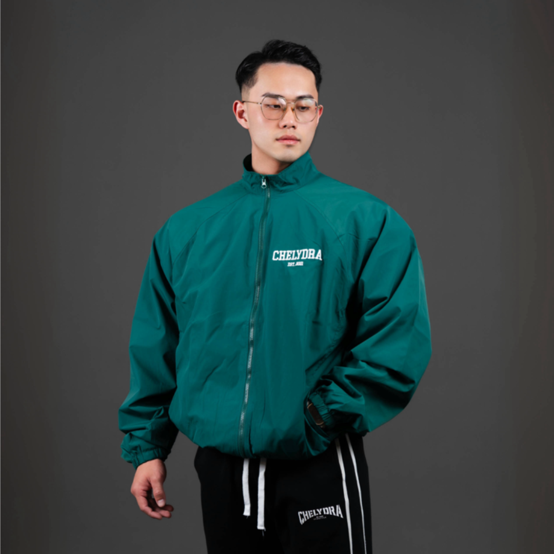 Embroidery Windbreaker - Jude Green