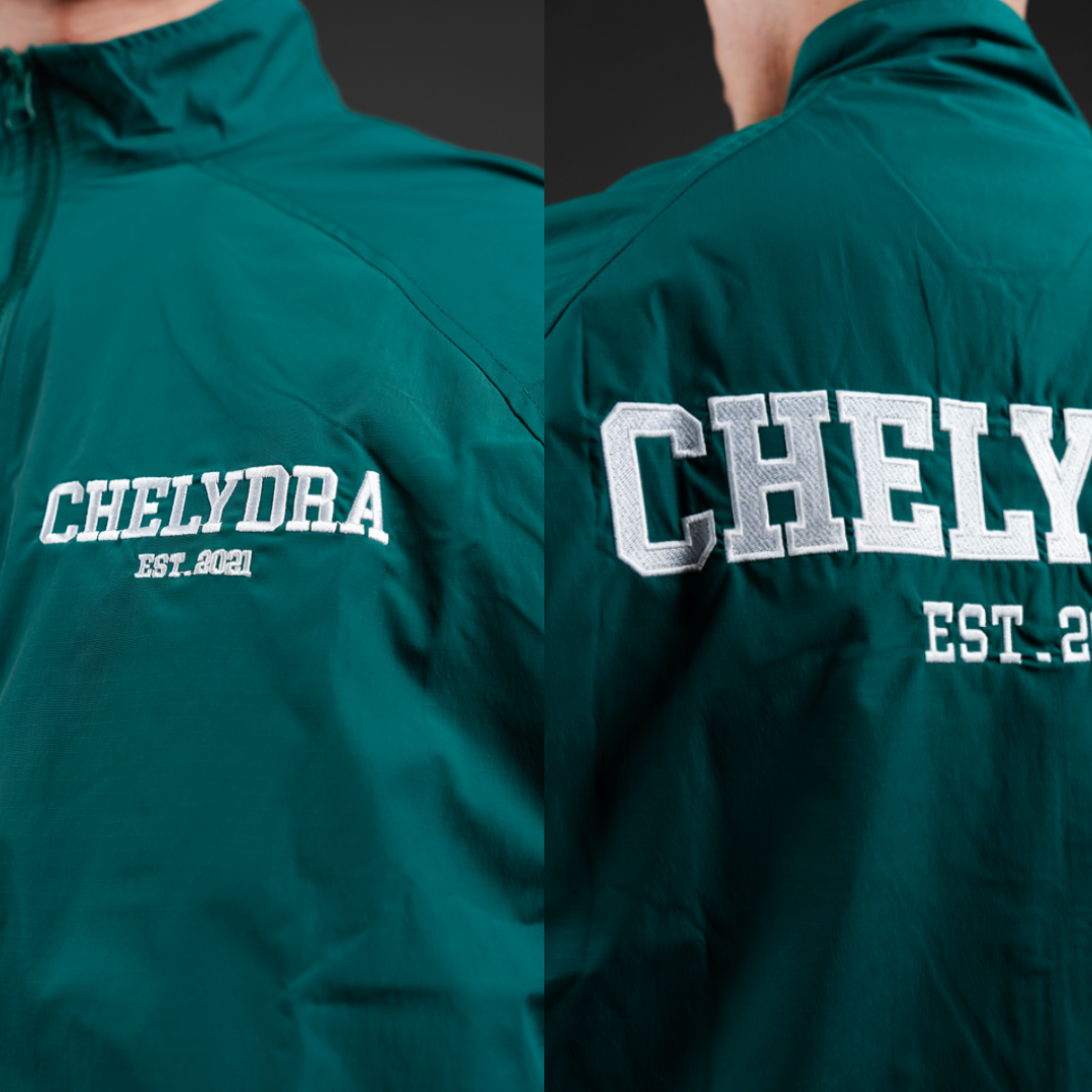 Embroidery Windbreaker - Jude Green