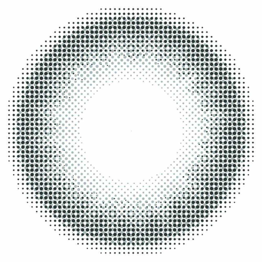 [月拋] FUFUFU 1 Month Black sesame pudding 黒ごまプリン 彩妝隱形眼鏡｜每盒2片