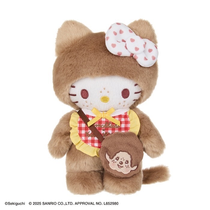 現貨┃Monchhichi x Hello Kitty Hello Kitty S 聯名 三麗鷗 夢奇奇 娃娃