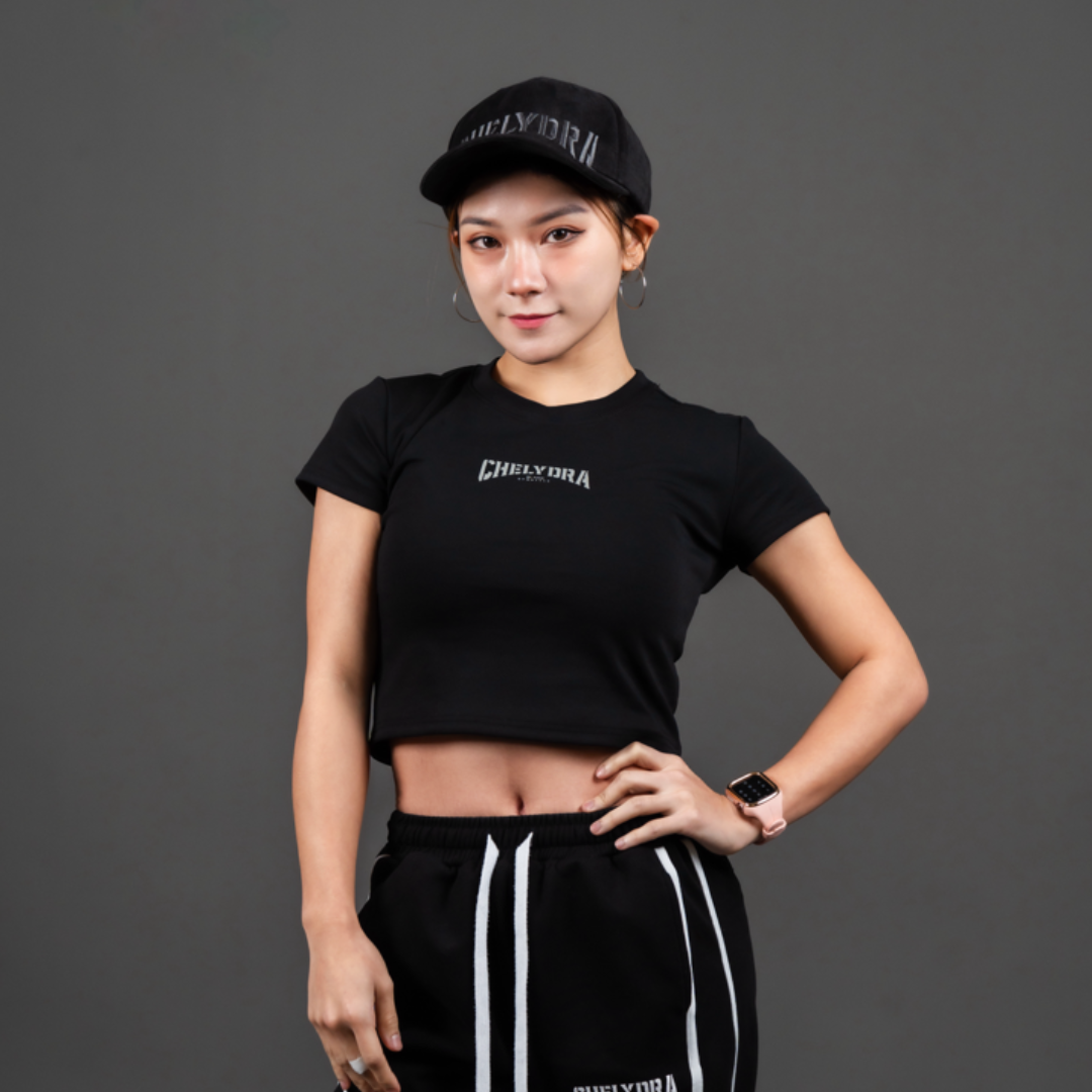 [OP-C] Women Light Tee - Night Black
