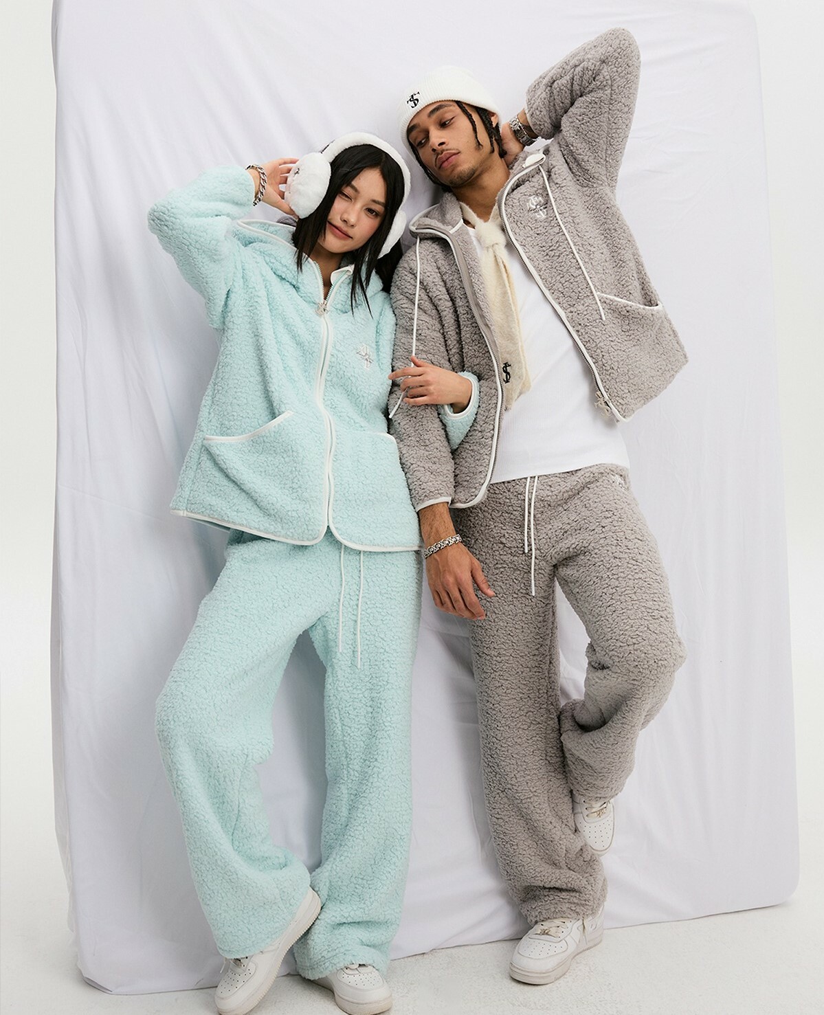 STK SmallTownKid 泡泡絨 成套睡衣 居家服