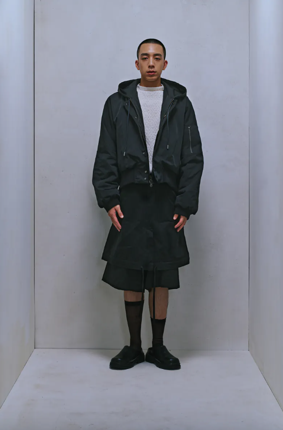 ENCLAVE OVERSIZE “TWIN” BOMBER JACKET-短版轟炸機外套