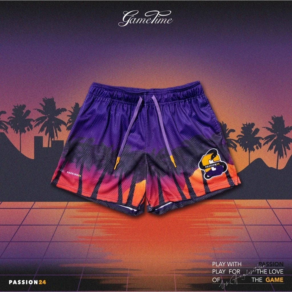 GameTime / 24AW X Passion24 Sunset Shorts